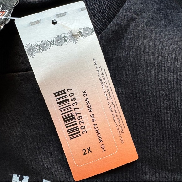 Harley Davidson tshirt short sleeve black Denny’s Springfield Missouri XXL new - Picture 4 of 8